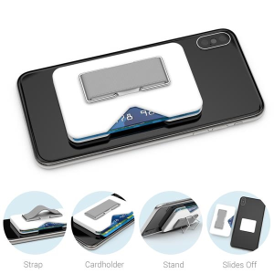 ClutchSlide: Cardholder, Phone Strap and Stand