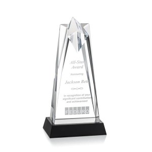 Rosina Star Award on Base - Clear